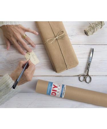 Kraft Paper Roll 30'' x 1800'' (150ft) Brown MEGA Roll - Made in USA 100% Natural Recycled Material - Perfect for Packing Wrapping Butcher Craft Postal Shipping Dunnage and Parcel Brown 30" X 150' - Buy Online on SooperMarket.com