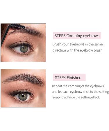 20g Eyebrow Soap Kit Colorless Lasting Brows Styling Soap Makeup Balm Styling Eyebrow Shaping Dye Cream Waterproof Long Lasting No Irritating Eyebrow Styling Shaping Cream - Buy Online on SooperMarket.com