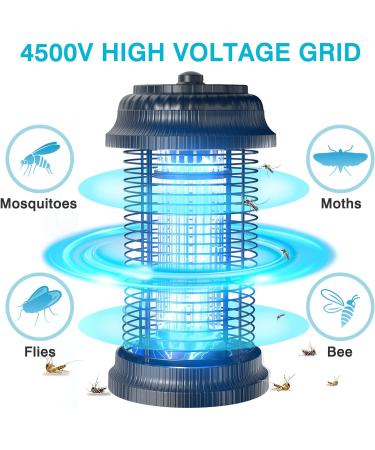 Palone 20W IPX4 Waterproof Electric Insect Killer - UV Mosquito Trap & Fly Trap for Indoor and Eaves Protection - Buy Online on SooperMarket.com