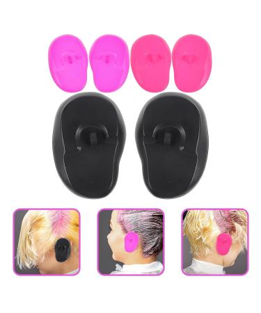 MAGICLULU 3 Pairs Silicone Hair Dye Ear Cover Salon Earmuffs - Hairdressing Must-Have - Buy Online on SooperMarket.com