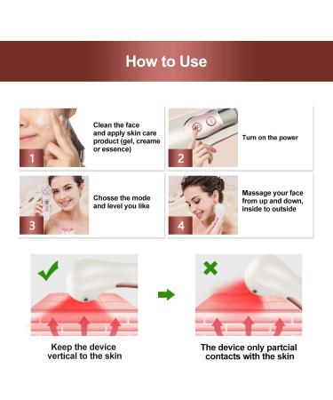 5 in 1 High Frequency Facial Machine | Rechargeable Microcurrent Wand for Facial Massage - Buy Online on SooperMarket.com