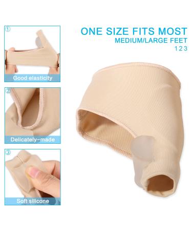 ANGGREK Bunion Relief Kit - Toe Bunion Corrector & Protector Sleeves for Hallux Valgus & Hammer Toe - Gel Toe Treatment for Pain Relief - Buy Online on SooperMarket.com
