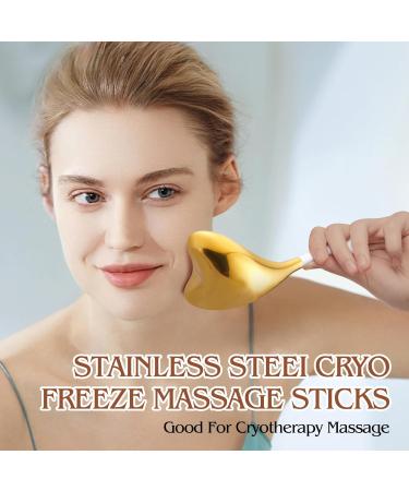 Ice Globes -Facial Skin Care Tools for Women Cryo Sticks -Unbreakable Stainless Steel and Special Design Esthetician Supplies Cooling Spa Globes - Buy Online on SooperMarket.com
