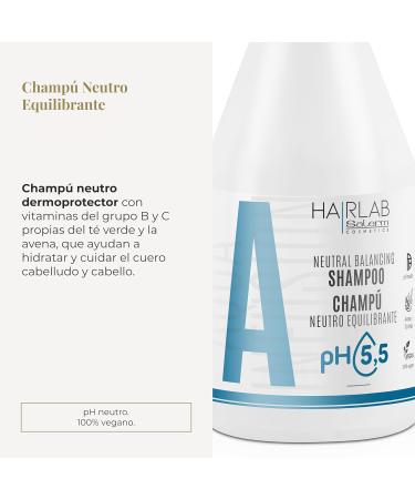 Salerm Cosmetics HAIRLAB Neutral Balancing Shampoo 10.6 oz - International Shipping Available - Buy Online on SooperMarket.com