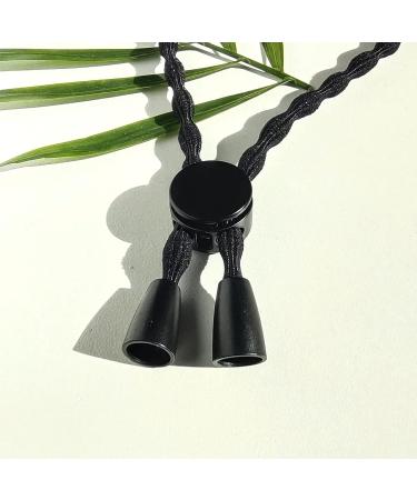 Adjustable Afro Puff Ponytail Ties for Natural Curly Hair Styles - 5PCS - Buy Online on SooperMarket.com