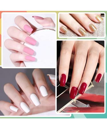 Cooserry Dip Powder Nail Kit with Drill - 8 Colors Starter Kit for French Nails Art Manicure DIY Salon - Buy Online on SooperMarket.com