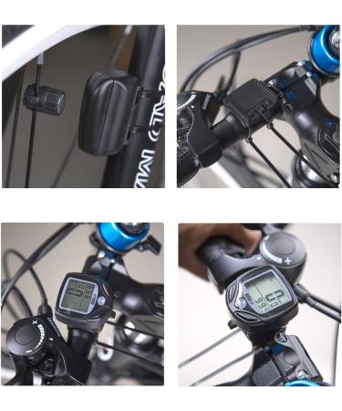 SOON GO Bike Speedometer - Wireless Waterproof Bicycle Computer with LCD Display for Accurate Speed Tracking & Multi-Function - Buy Online on SooperMarket.com