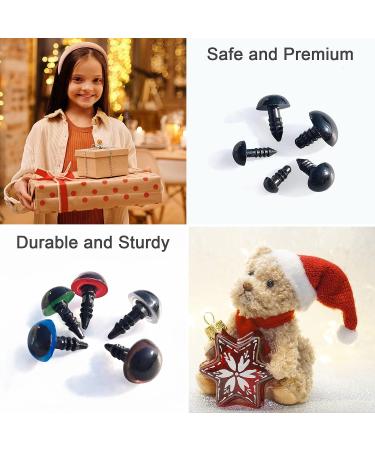  560PCS  Ecavria Safety Eyes for Amigurumi  Premium Plastic Eyes and Noses with Washers  Colorful Craft Doll Eyes in Various Sizes  Safety Eyes for Crochet Toys  Stuffed Animals and Teddy Bear - Buy Online on SooperMarket.com