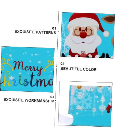 KOMBIUDA Santa Bags 6 Pcs Biscuit Drawstring Bag Candy Bags Xmas Goodie Bag Xmas Candy Pouch Child Christmas Bag - Buy Online on SooperMarket.com