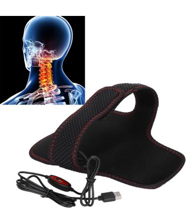 Neck Heating Pillows | Infrared Heated Neck Wrap with 3-Mode Massage for Pain Relief - Buy Online on SooperMarket.com