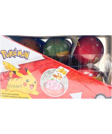 Pokemon Christmas Balls With Candy 60g (Pack of 12) 1 Case - Buy Online on SooperMarket.com