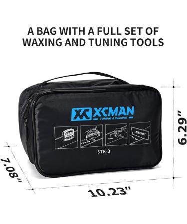 XCMAN Complete Ski Snowboard Tuning & Waxing Kit All-in-One Toolset with Iron Wax Edge Tuner & More for Perfect Winter Performance - Buy Online on SooperMarket.com