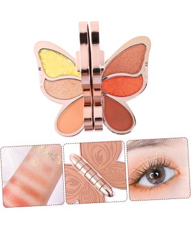 BELLIFFY 1pc Eyeshadow Palette Sequin Eyeshadow Cosmetic Eyeshadow Plate Blushers for Face Girl Cosmetic Abs 1 count (Pack of 1) As Shown 3 - Buy Online on SooperMarket.com