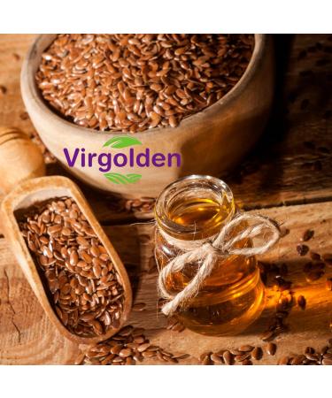 Brown Linseed (Flax Seed) 500g by Virgolden - Buy Online on SooperMarket.com