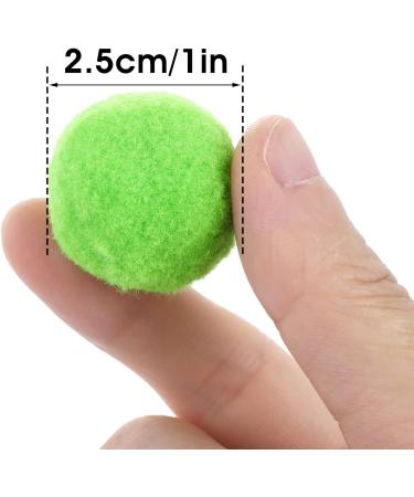 Molain Cat Toy Balls - 50 Soft Pompon Balls for Kittens | Interactive 2.5 cm Cat Toys - Buy Online on SooperMarket.com