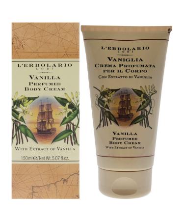 Vanilla Perfumed Body Cream by LErbolario for Unisex - 5.07 oz Body Cream