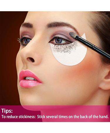 TailaiMei 120 Pcs Eyeshadow Shields - Makeup Residue Prevention Stencils for Eyes, Gel Pads for Eyeliner, Extensions & Lips - Buy Online on SooperMarket.com