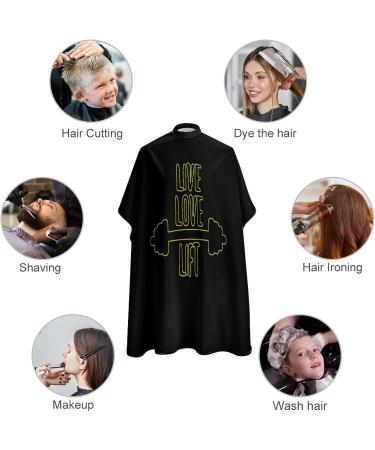 Buy Live Love Lift Barber Cape | Cute Professional Hair Cutting Apron for Kids Ideal for Boys & Girls - Buy Online on SooperMarket.com