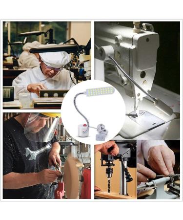 Harmiey Sewing Machine Light (36LED) - Magnetic Mounting Base, White Soft Light for Lathes, Drill Presses, Workbenches - Buy Online on SooperMarket.com