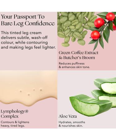 Sun-Lite Contouring Tinted Leg Cream - Sheer Leg Makeup for Bare Leg Confidence | 50ml - Shop Internationally - Buy Online on SooperMarket.com