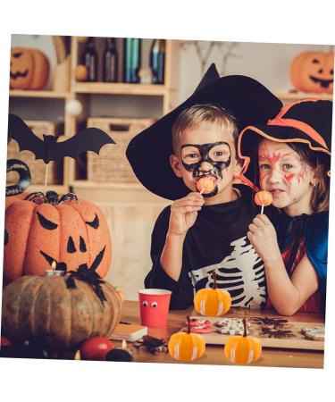 PRETYZOOM 60 pcs Halloween pumpkin simulation small pumpkin halloween manual Accessories little pumpkin pumpkin Halloween pumpkin decoration fake pumpkin simulation pumpkin Foam decorate Yellowx3pcs 2.2X3.4CMx3pcs - Buy Online on SooperMarket.com