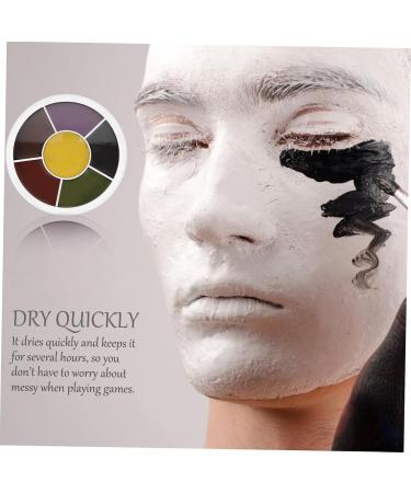 Angoily Halloween Face Paint Palette - Professional Quality Makeup Kit for Adults & Kids - Oil-Based Face Painting Set for Spooky Art - Buy Online on SooperMarket.com