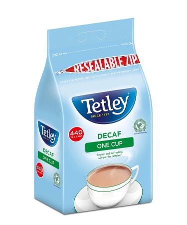 Tetley One Cup Decaf Tea 440 Tea Bags 1KG