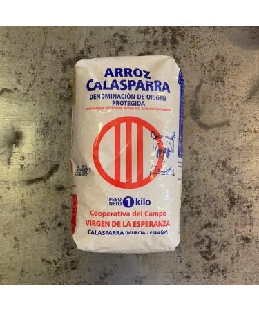 Calasparra White Paella Rice D.O.P. 1kg - Buy Online on SooperMarket.com