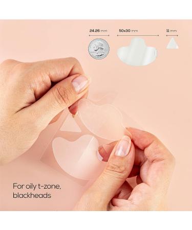 Hanhoo T-Zone Pore Patch Set | Hydrocolloid Nose & Forehead Patches for Blackheads | Vegan & Cruelty-Free | 8 Count - Buy Online on SooperMarket.com