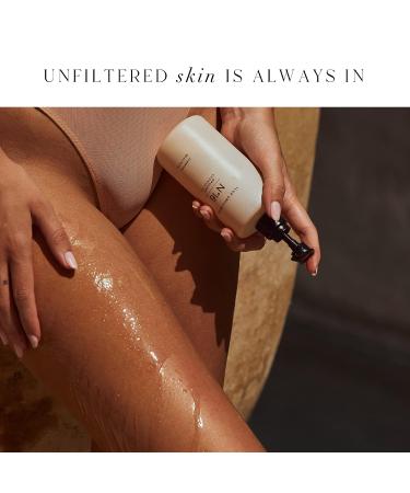 Lux Unfiltered N 16 Opulent Shower Oil in Tuberose - Hydrating Full Body Cleanser - Gluten Free, Cruelty Free, Vegan - For Men & Women - Buy Online on SooperMarket.com