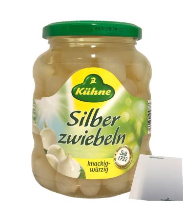 K hne pearl onions in a spicy infusion 1 pack (1x330g glass) + usy block