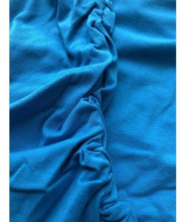 ZUMIY Maternity Nursing Top - Women's Cotton V-Neck Ruched Waist Double Layered Tank - Black/Grey/Lake Blue 3-Pack - Buy Online on SooperMarket.com