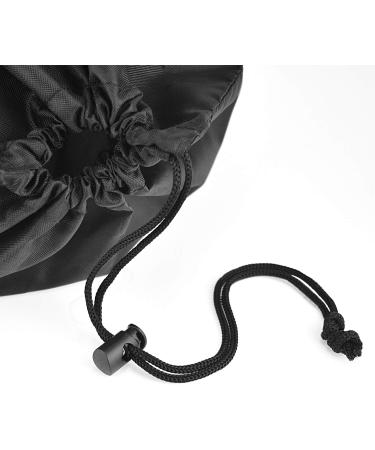 ERKOON 40 PCS Plastic Cord Locks End Spring Stopper Set for Drawstring Bags - Double-Hole and Single-Hole Black Fastener Slider - Buy Online on SooperMarket.com