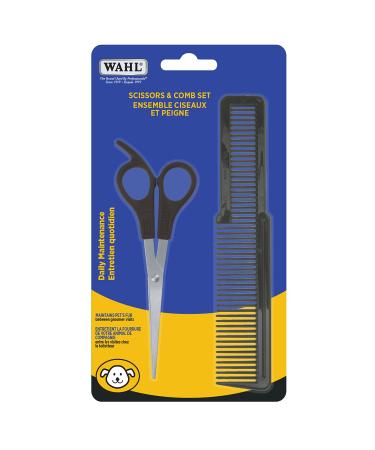 Wahl Canada Scissors & Comb Set Helps to Gently Work Out mats and tangles Great for Dogs - Model 58412