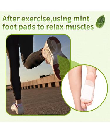 Detox Foot Pads | Bamboo Vinegar Deep Cleansing Patches for Foot Care - 14PCS | Relieve Stress, Improve Sleep, Relaxation - Buy Online on SooperMarket.com