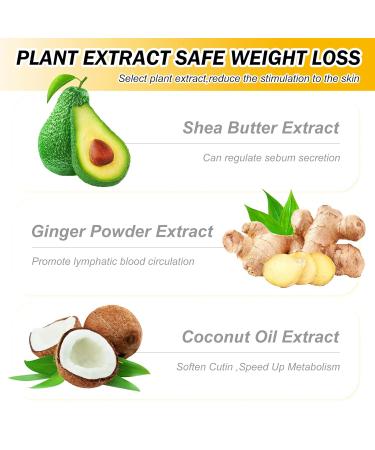 Fat Burning Ginger Cream - Firming Anti-Cellulite & Belly Fat Burner | Sweat Enhancer for Weight Loss | 3.5 Fl Oz - Buy Online on SooperMarket.com