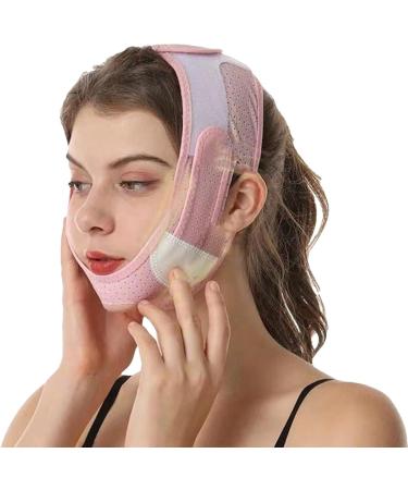 Wontool V Lines Lifting Strap | Double Chin Reducer Eliminator Face Lifting Belt Chin Strap Facial Slimming Strap V Lines Lifting Belt Breathable For Home Use - Buy Online on SooperMarket.com