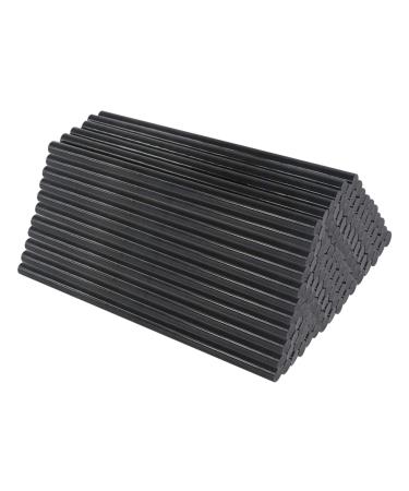 Mini Glue Gun Sticks 5.9" Long 0.27" Dia T TOVIA 120 Count Black Hot Glue Gun Refill Sticks All-Purpose Dual Temp Glue Sticks 120 PCS Black