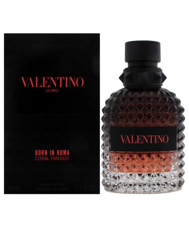 Valentino Uomo Born In Roma Coral Fantasy for Men - 1.7 oz EDT Spray Modern