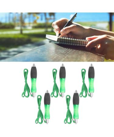 5-Piece Weighted Pens for Hand Tremors | Extra Wide Grip Retractable Fat Pens for Arthritis & Parkinson's - Green - Buy Online on SooperMarket.com