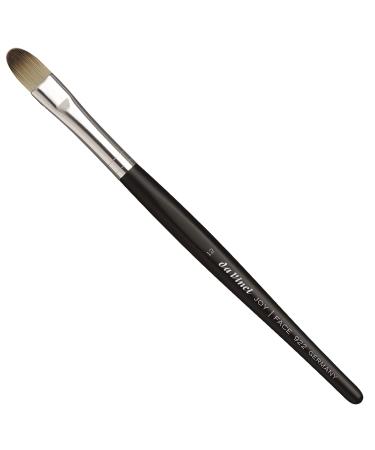 Da Vinci CONCEALER BRUSH vegan synthetic fiber size 12 Made in Germany 1 piece Black 1 piece (1 pack)