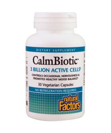 Natural Factors CalmBiotic 30 Vcapsules