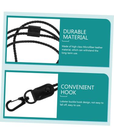 Button Hook Helper 3pcs Button Assist Device Zipper Assistance Travel Zipper Aid Zipper Accessories Travel Zipper Assist Leather(Black 54.00X1.50X0.30CM) 54.00X1.50X0.30CM Black - Buy Online on SooperMarket.com