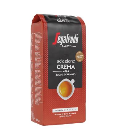 Segafredo Zanetti Selezione Crema Coffee Beans 1kg - Premium Italian Espresso for International Shipping - Buy Online on SooperMarket.com