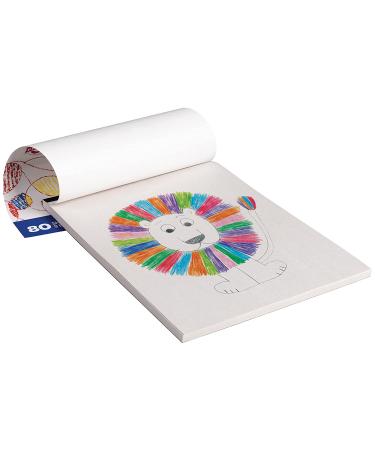 Prang (Formerly Art Street) Doodle Paper Pad  White  9" x 12"  80 Sheets - Buy Online on SooperMarket.com