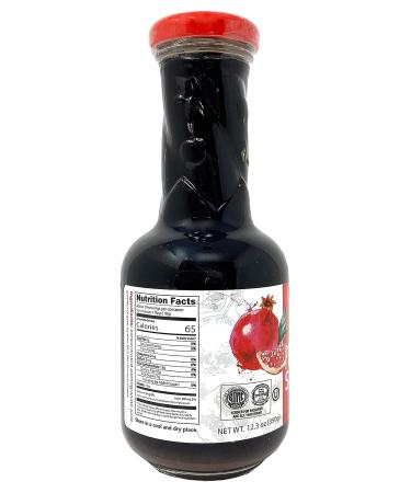Galil USDA Organic Pomegranate Molasses 12.3oz - 100% Concentrated Juice, No Sugar, Vegan, Gluten-Free, Preservative-Free, Kosher - Buy Online on SooperMarket.com
