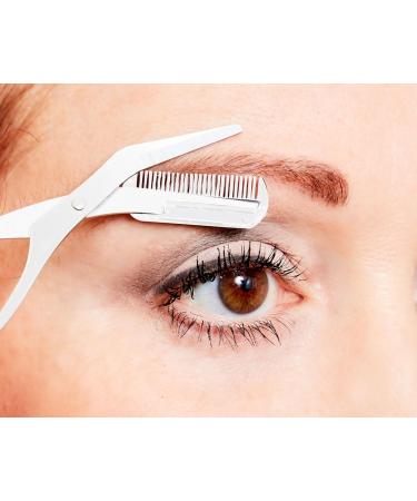 Hollywood Browzer Eyebrow Trimming Scissors - Precision Grooming Tool - Buy Online on SooperMarket.com
