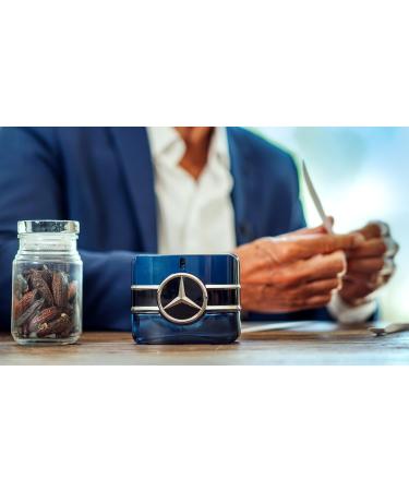 Mercedes-Benz Sign - Eau de Parfum for Men - Long Lasting Mens Cologne - Tonka Bean Lavender Patchouli Cologne for Men - Perfume for Men - 3.4 oz 3.4 Ounce (Pack of 1) - Buy Online on SooperMarket.com