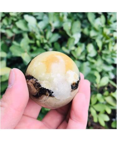 Natural Crystal Rough Ornament Natural Crystal Quartz Septarian Jasper Ball for Decoration 1pc for Fengshui Decoration Gift Decoration 50-60mm 1pc - Buy Online on SooperMarket.com
