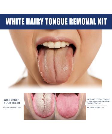 Buy Tongue Scraper Cleaning Brush Set - 2pcs Oral Freshener for Bad Breath Removal | 50g - International Shipping - Buy Online on SooperMarket.com